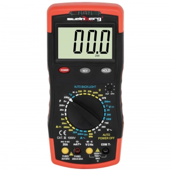 Multimetr miernik cyfrowy prądu AC/DC test hFE NCV LCD