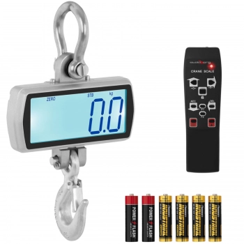 Waga hakowa wisząca magazynowa z pilotem duży wyświetlacz LCD 100 / 0.05 kg