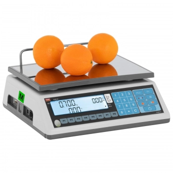 Waga sklepowa handlowa 15 kg / 5 g LCD M LEGALIZACJA