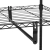 Regał druciany na ubrania do garderoby szatni 4 półki 3 wieszaki 120 x 45 x 179.5 cm do 270 kg
