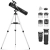 Teleskop astronomiczny Newtona Uniprodo 700 mm śr. 76 mm