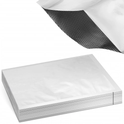 Worki moletowane aluminiowe mocne do pakowania żywności 250 x 300 mm 100 szt.