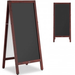 Stojak tablica potykacz reklamowy informacyjny magnetyczny z możliwością pisania 45 x 90 cm dwustronny
