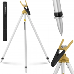 Statyw geodezyjny do łaty niwelacyjnej aluminiowy + torba 76 - 126 cm