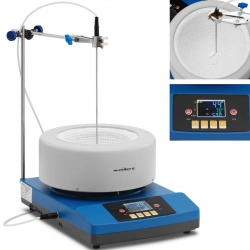 Płaszcz grzewczy laboratoryjny z mieszadłem magnetycznym + statyw 2 l 1800 obr./min 300 C
