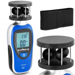 Anemometr termiczny miernik prędkości wiatru i temperatury -20 - 50 C 0.7 - 30 m/s