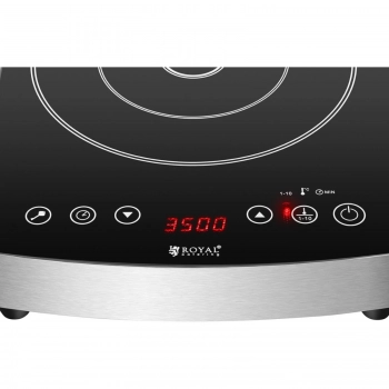 Kuchenka płyta indukcyjna nastawna 1 pole grzewcze śr. 26 cm LED 3500 W