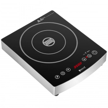 Kuchenka płyta indukcyjna nastawna 1 pole grzewcze śr. 26 cm LED 3500 W