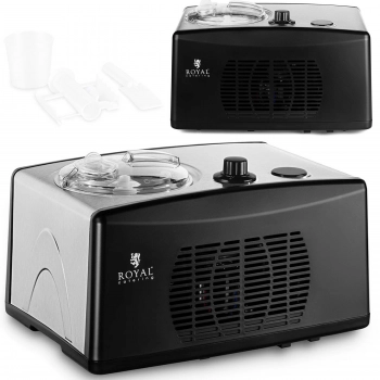 Lodziarka maszynka do wyrobu lodów sorbetów smoothie domowa 130 W 1.5 l