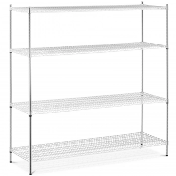 Regał metalowy magazynowy 4 półki ażurowe do 1 t 1000 kg 180x59x180 cm