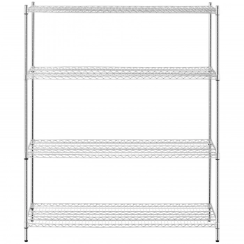 Regał metalowy magazynowy 4 półki druciane do 1 t 1000 kg 149x59x180 cm
