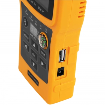 Miernik sygnału telewizyjnego satelitarnego DVB-S DVB-S2 DiSEqC 1.0 USALS USB 1400mAh