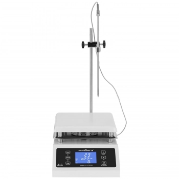 Mieszadło magnetyczne laboratoryjne + stojak z uchwytem timer  350C 2000 obr./min