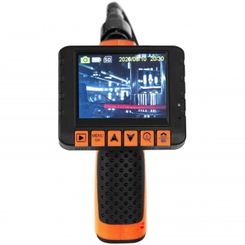 Endoskop kamera inspekcyjna diagnostyczna 430 mm śr. 10 mm LCD 3.5''