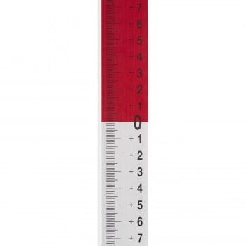 Łata niwelacyjna geodezyjna z aluminium 1.3 - 2.4 m