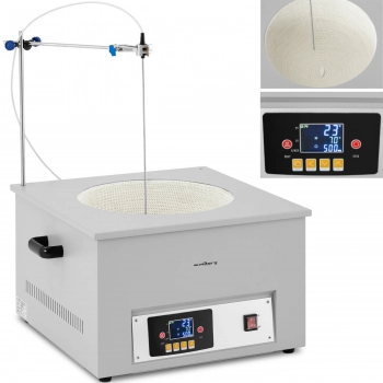 Płaszcz grzewczy laboratoryjny z mieszadłem magnetycznym + statyw 20 l 1800 obr./min 300 C