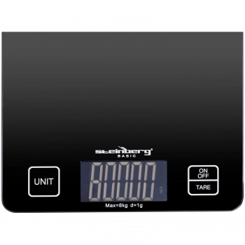 Waga kuchenna elektroniczna stołowa LCD 8 kg / 1 g 22 x 17 cm