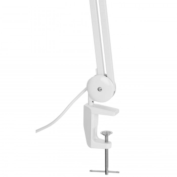 Lampa kosmetyczna warsztatowa z lupą szkłem powiększającym 5 dioptrii 60x LED śr. 200 mm