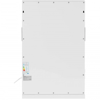 Lustro kosmetyczne do makijażu wizażu z oświetleniem i głośnikiem 12 żarówek LED BT USB 78x50 cm