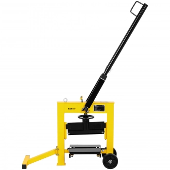 Gilotyna przecinak brukarski do cegieł kostki brukowej z trójkątnymi nożami 350x140 mm