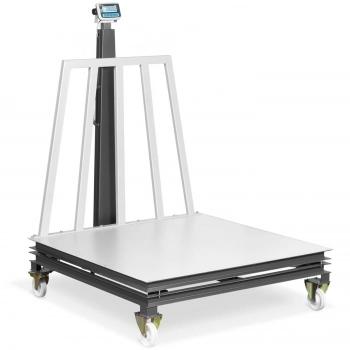 Waga platformowa magazynowa skalibrowana mobilna 2000/1 kg 150x150 cm LCD