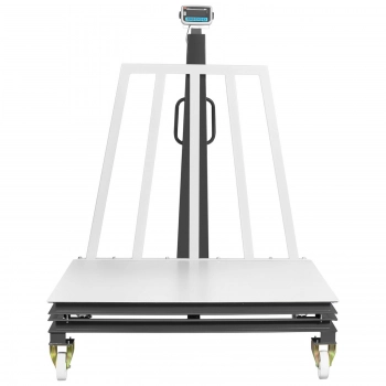 Waga platformowa magazynowa skalibrowana mobilna 2000/1 kg 150x150 cm LCD