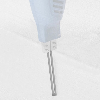 Nóż ostrze termiczne do cięcia styropianu styroduru proste dł. 250 mm