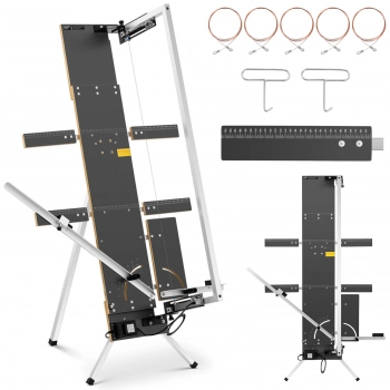 Nóż termiczny maszyna do cięcia styropianu z prawym wspornikiem 1300/330 mm 5x drut 200 W