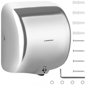 Suszarka do rąk bezdotykowa automatyczna ścienna ze stali nierdzewnej 1600 W