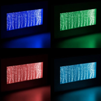 Ściana wodna bąbelkowa z podświetlaniem LED