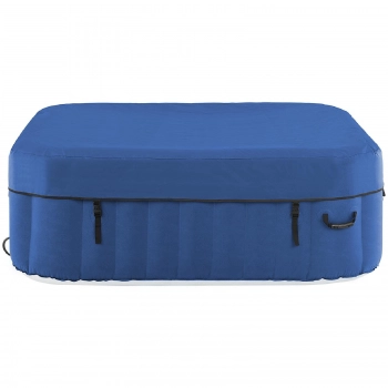 Jacuzzi ogrodowe dmuchane z masażem 6 osobowe 42C 900 l niebieskie