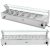 Bemar podgrzewacz gastronomiczny z kranem i osłoną 1800 W 6x GN 1/3 gł. 100 mm 22.8 l