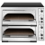 Profesjonalny piec do pizzy elektryczny dwukomorowy 8 pizz śr. 32 cm 400 V 9400 W ITALY