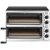 Piec do pizzy dwukomorowy z szybą 2 pizze śr. 32 cm 230 V 3200 W ITALY