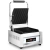 Grill kontaktowy ryflowany sterowany cyfrowo 22 x 23 cm 1800 W