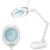 Lampa kosmetyczna z lupą szkłem powiększającym na biurko 5 dpi 60x LED śr. 127 mm