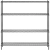 Regał magazynowy ażurowy druciany do 1 t 1000 kg 180x45x180 cm
