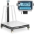 Waga platformowa magazynowa skalibrowana mobilna 2000/1 kg 150x150 cm LCD