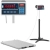 Waga platformowa weterynaryjna skalibrowana 150/0.05 kg 650x950 mm LED