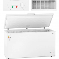 Zamrażarka skrzyniowa zamykana na klucz 4 kosze 459 l -12 do -28 C 135 W