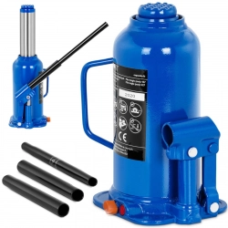 Podnośnik lewarek hydrauliczny słupkowy butelkowy 227 - 457 mm 15 t