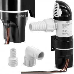 Pompa zęzowa do wody automatyczna niska do 3 m 50 l/min 12 V 3,2 A