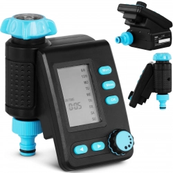 Sterownik systemu nawadniania elektroniczny LCD 3/4'' 1 min - 4 h