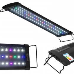 Lampa oświetlenie LED do akwarium wzrostu roślin pełne spektrum 78 diod 60 cm 18 W