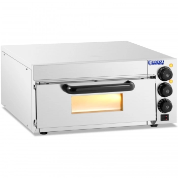 Piec do pizzy jednokomorowy z szybą 1 pizza 36 cm 230 V 2000 W