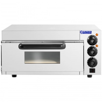 Piec do pizzy jednokomorowy z szybą 1 pizza 36 cm 230 V 2000 W