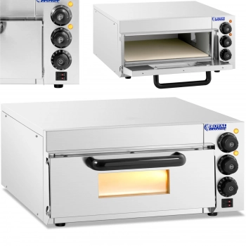 Piec do pizzy jednokomorowy z szybą 1 pizza 36 cm 230 V 2000 W