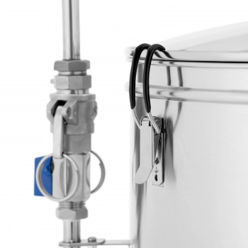 Kocioł zacierno warzelny do produkcji piwa STAL 30-110C 32 l 2000 W