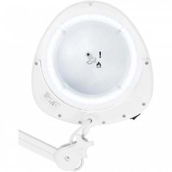 Lampa kosmetyczna warsztatowa powiększająca 5 dioptrii 60x LED 250 x 270 mm