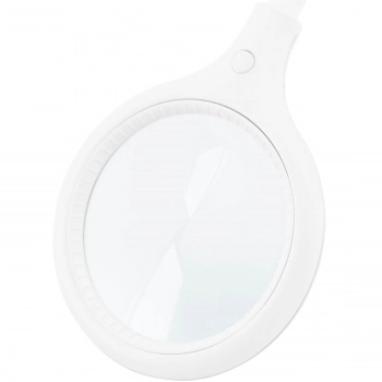 Lampa kosmetyczna warsztatowa powiększająca 5 dioptrii 30x LED śr. 125 mm